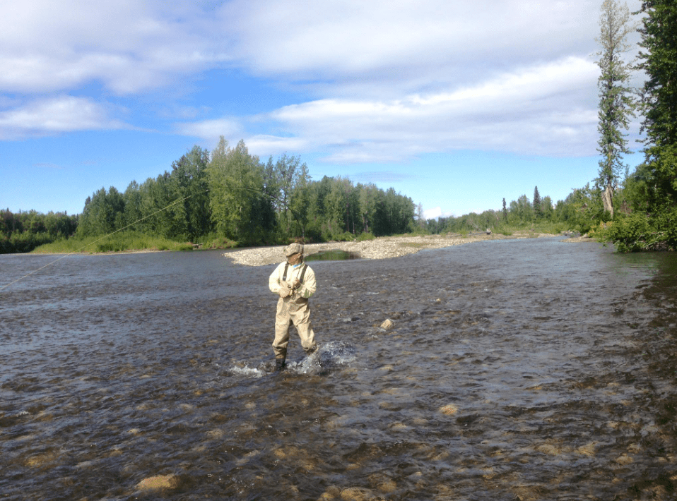 Fly fishing alaska mcdougall lodge llc