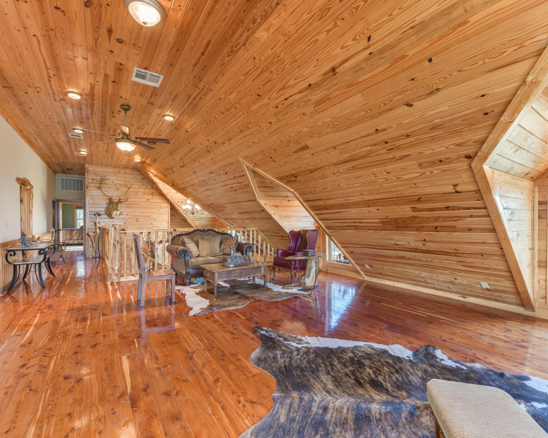 cabin wood ceilings texas e2 ranch