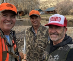 Curtis, Greg, and Dave Hunting
