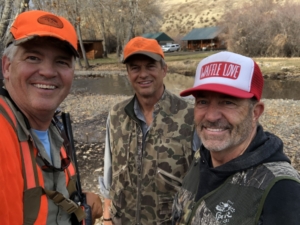 Curtis, Greg, and Dave Hunting