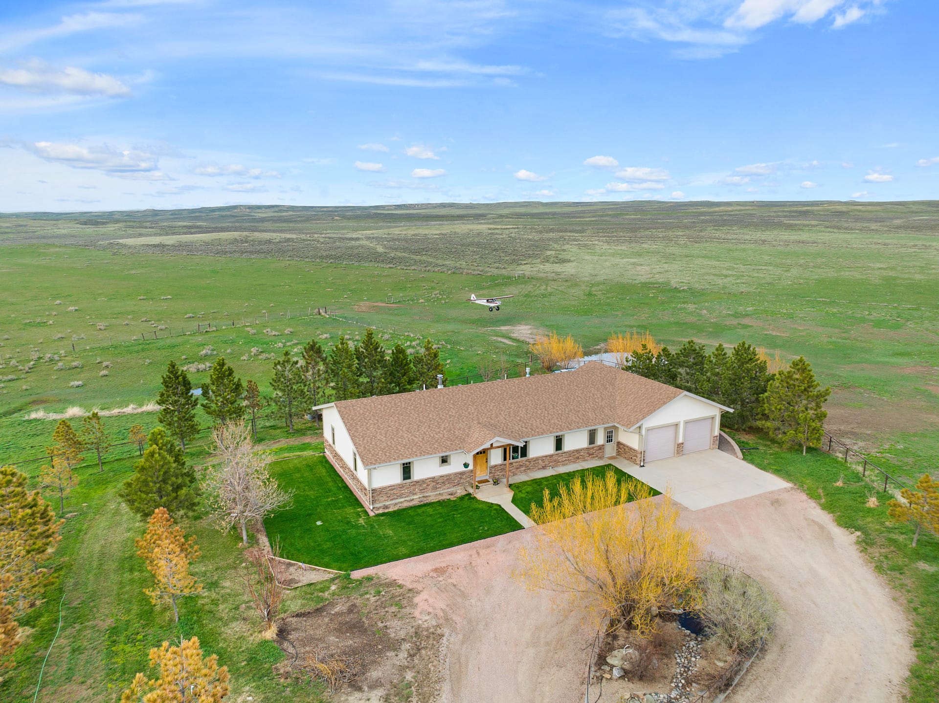 home with acreage wyoming ef ranch