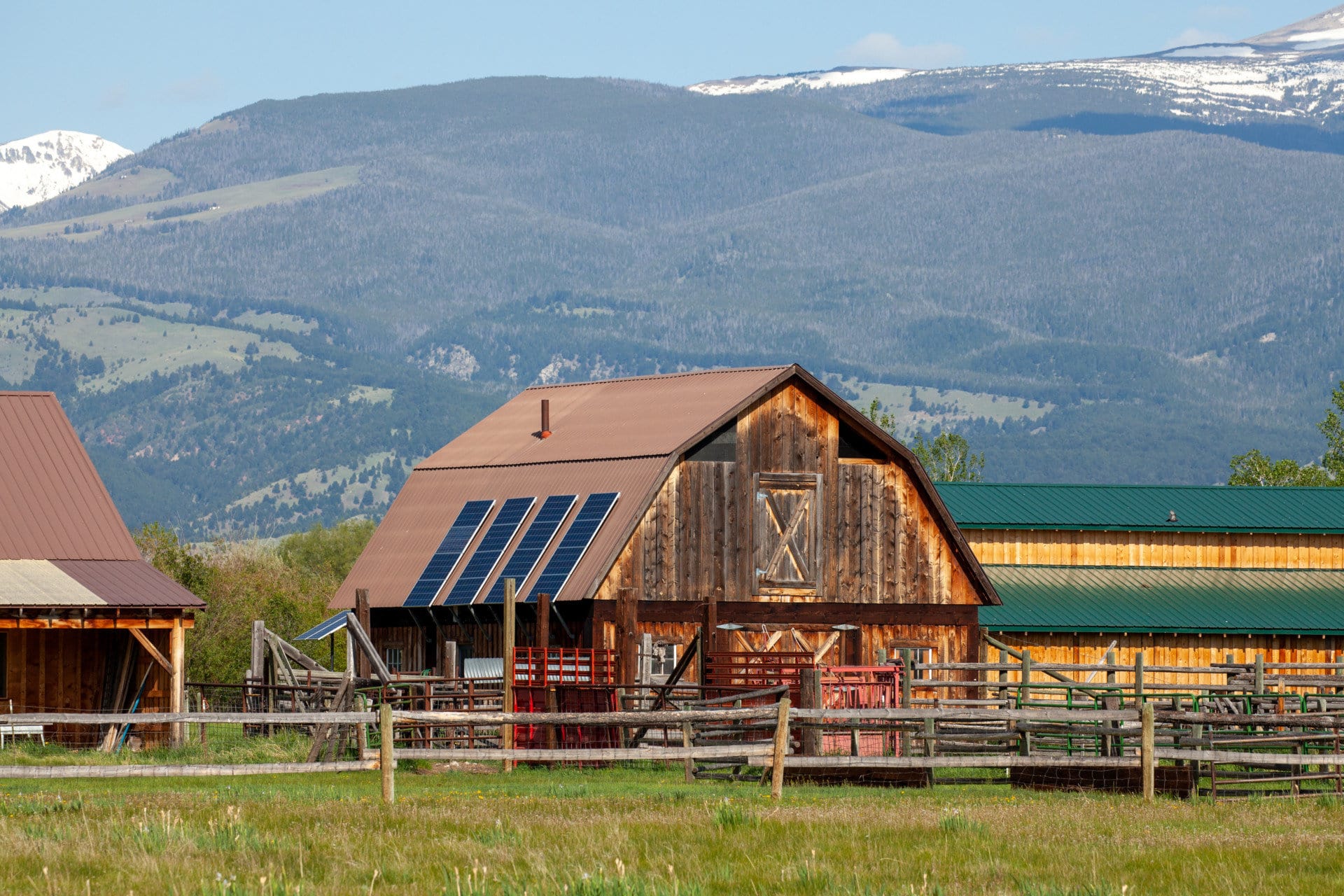 solar barn montana lower racetrack meadows