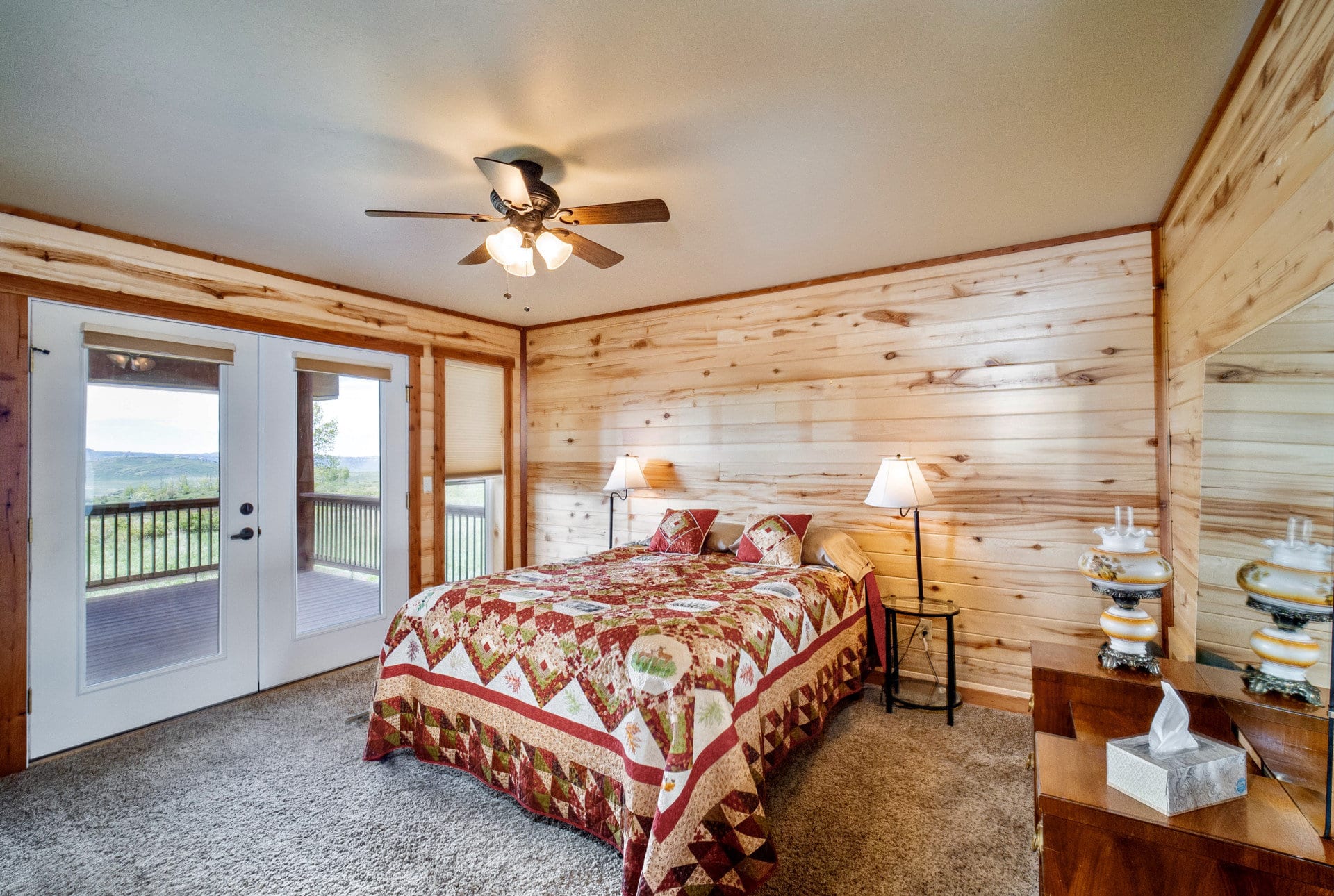 Cabin Bedroom Colorado Brumley Aspen Waters Ranch