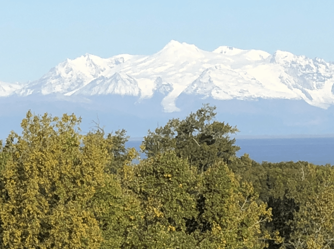 glacier alaska high vista