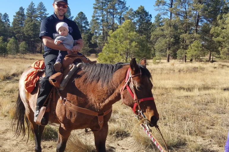michael hamblin washington broker riding horse