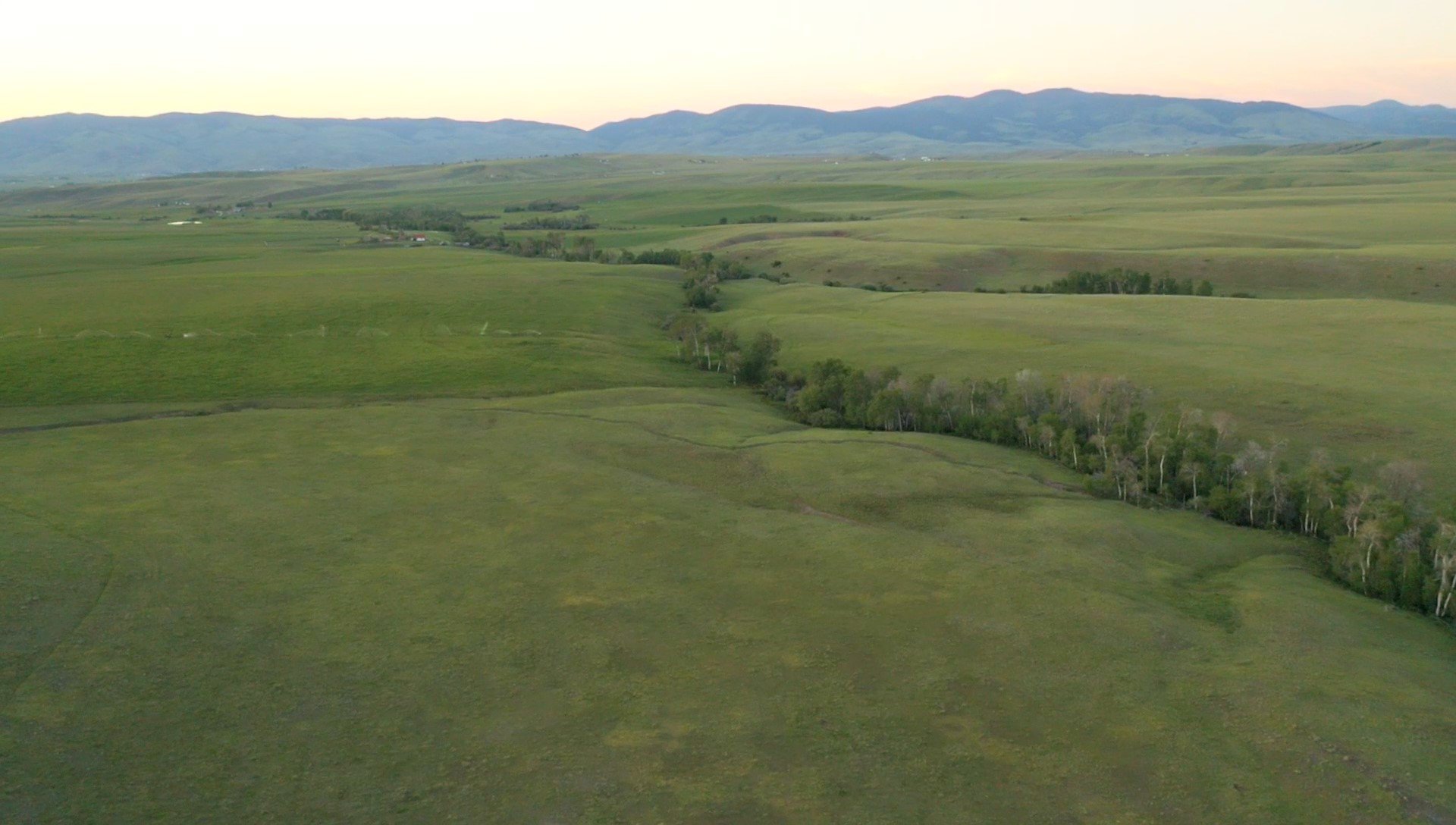Aerial Creek Bottom and Wheeline Montana Barnes Creek Ranch (1)
