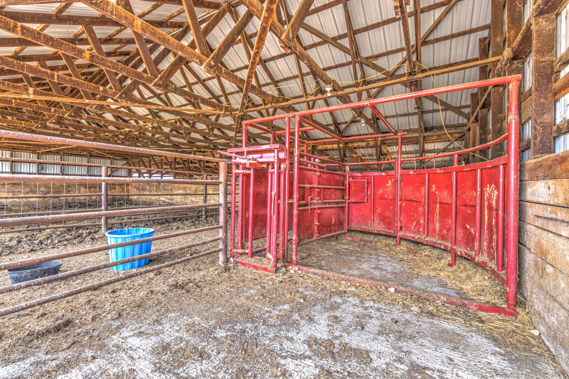 cattle working facility oregon bozarth ranch