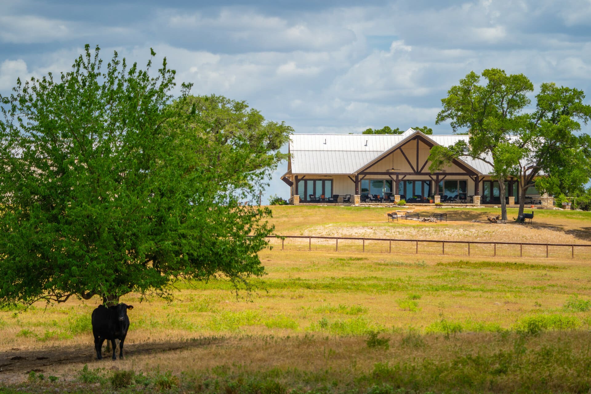 cow back house texas rolling oaks ranch