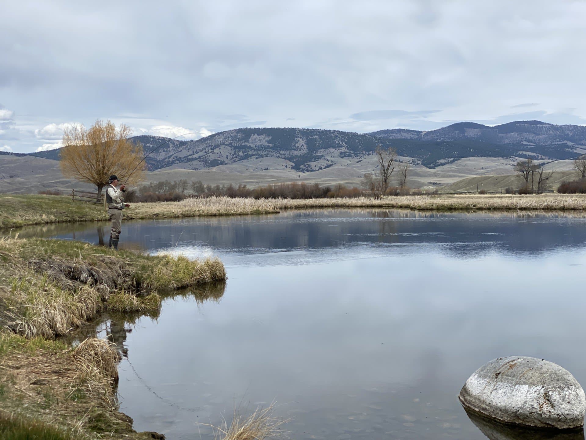 fishing spring flint creek ranch montana
