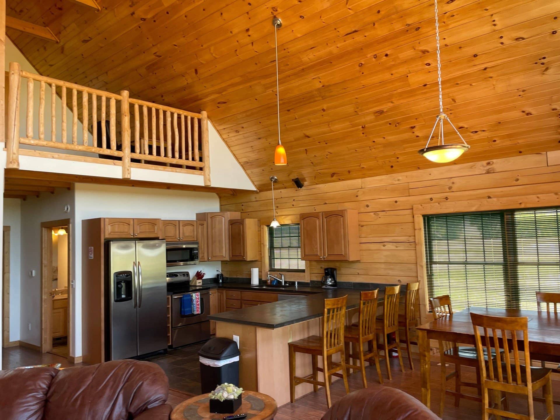 kitchen montana riverbend angler cabins