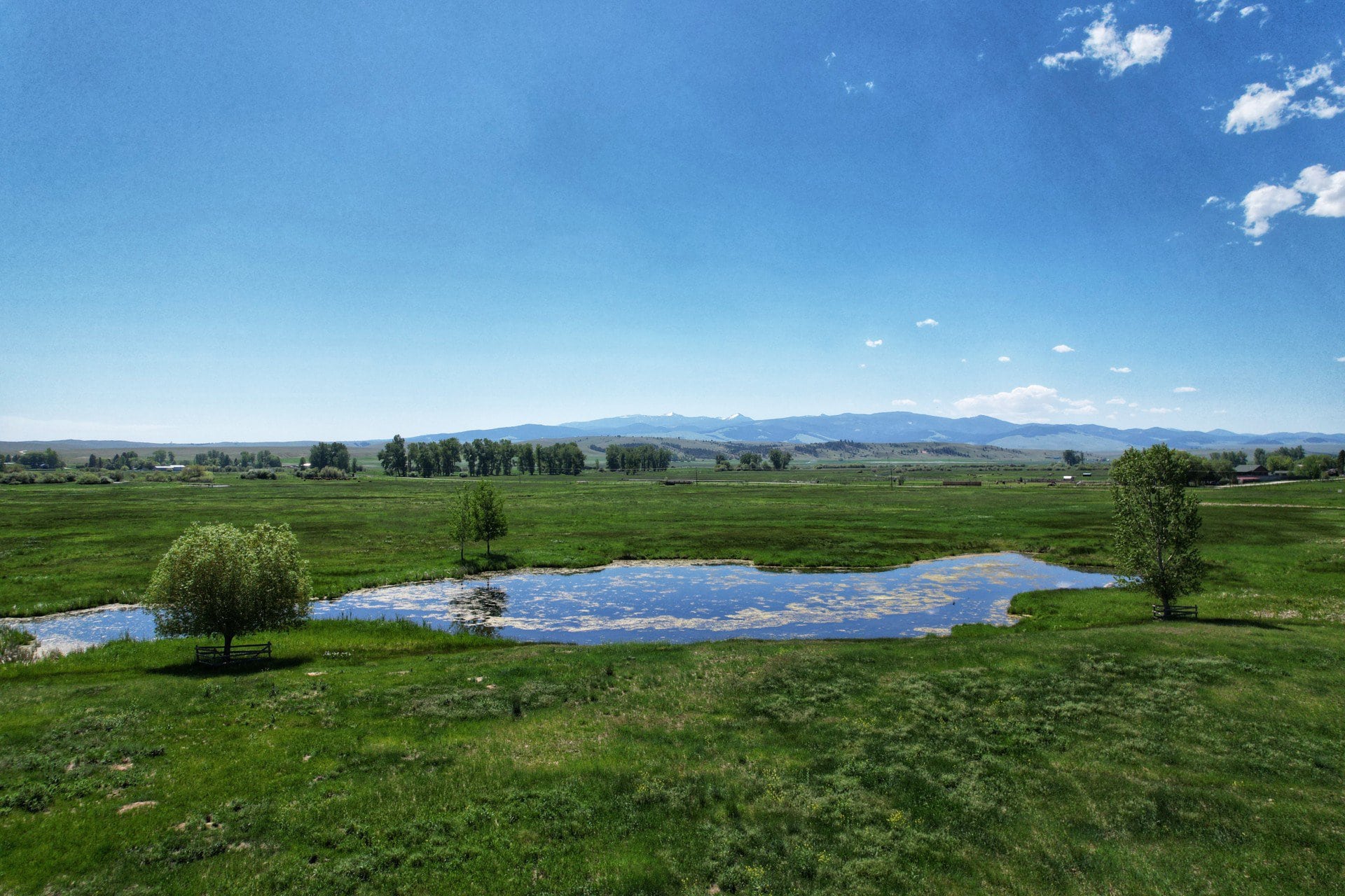 pond flint creek ranch montana