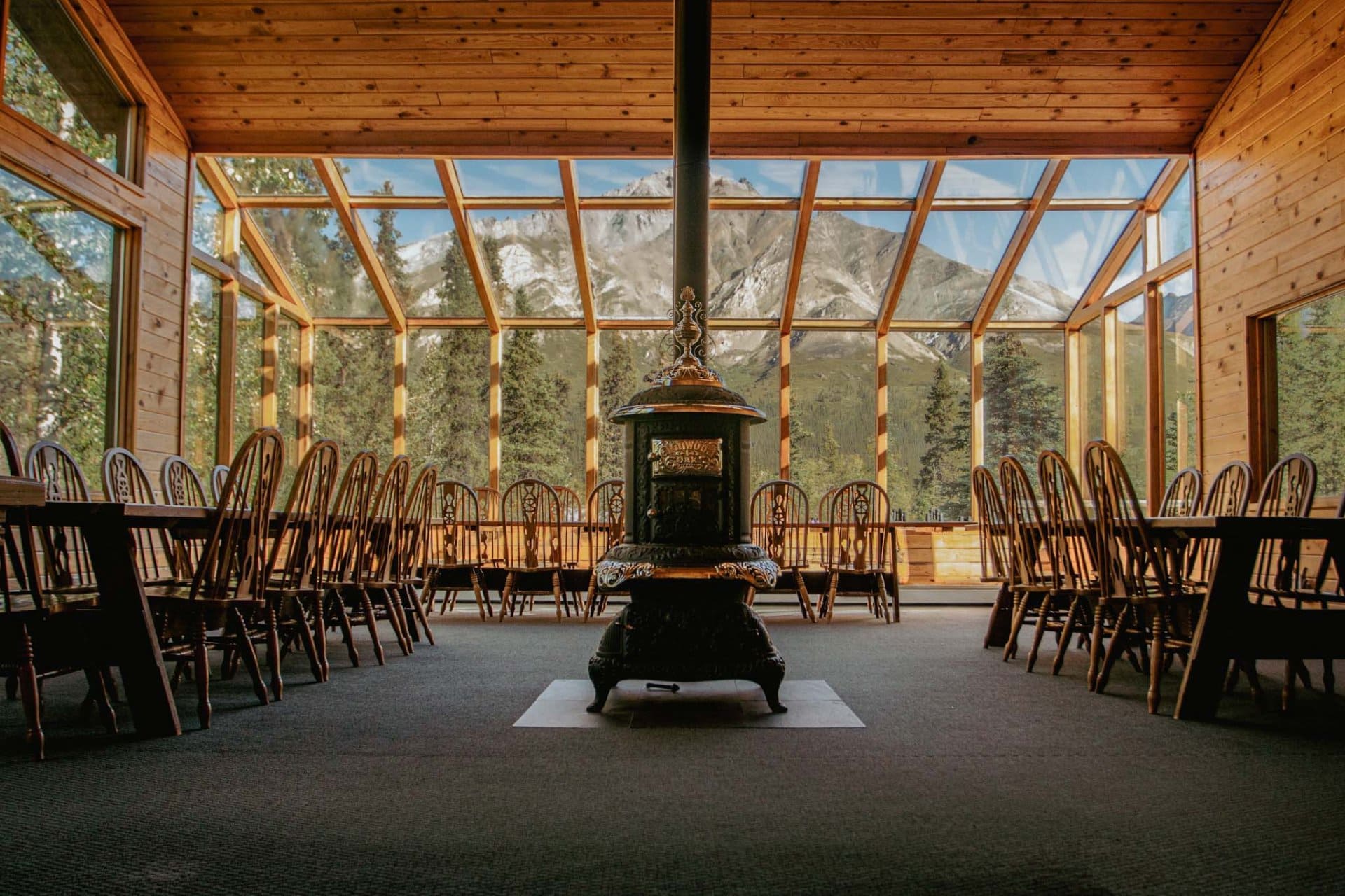 Atrium Alaska Wood River Lodge