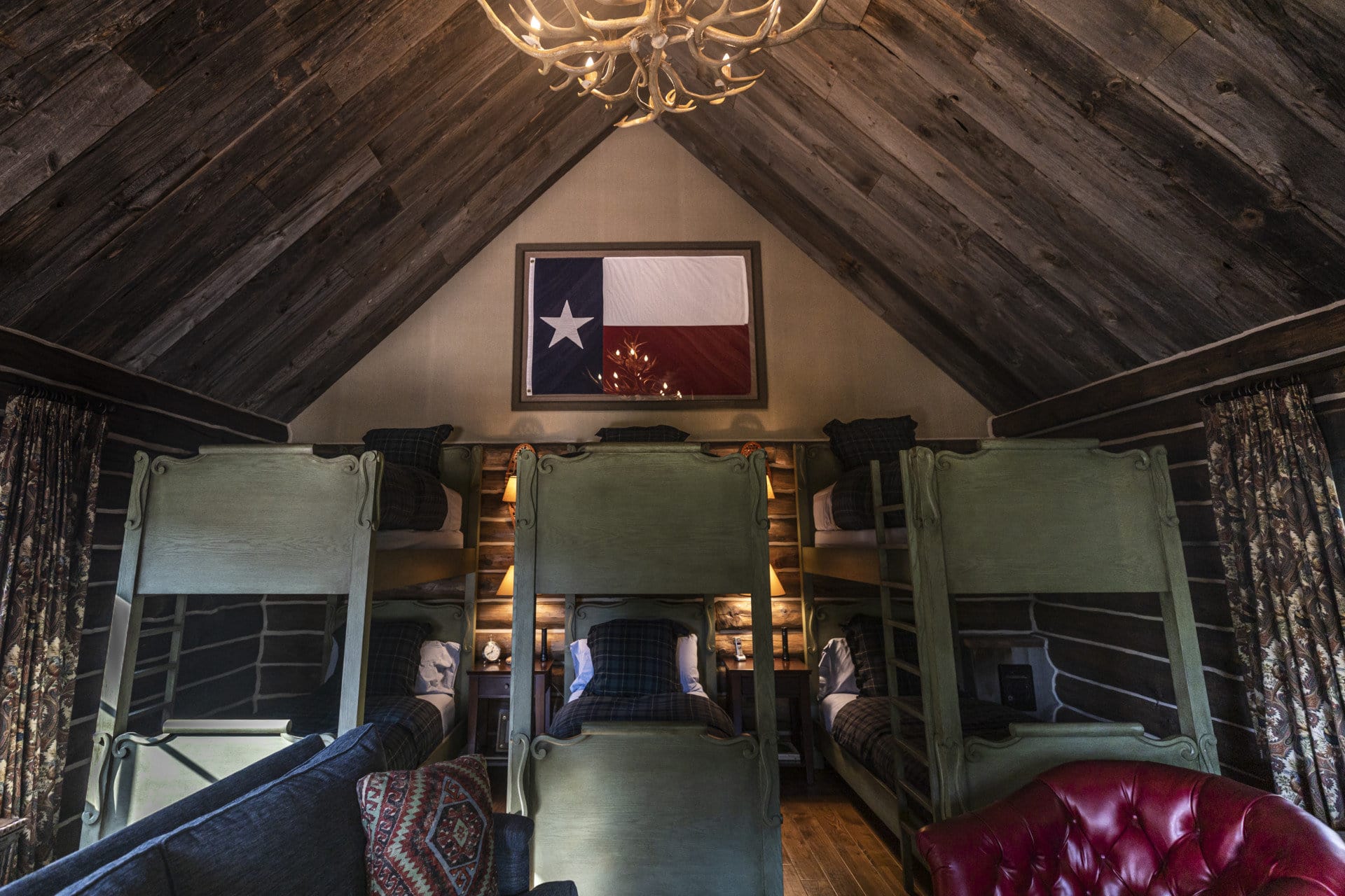 Bunk Room Twin Cabins Colorado Ragged Mountain Ranch