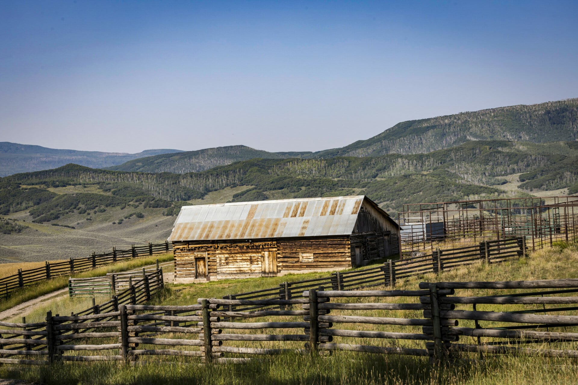 Outbuilding Barn Colorado Ragged Mountain Ranch