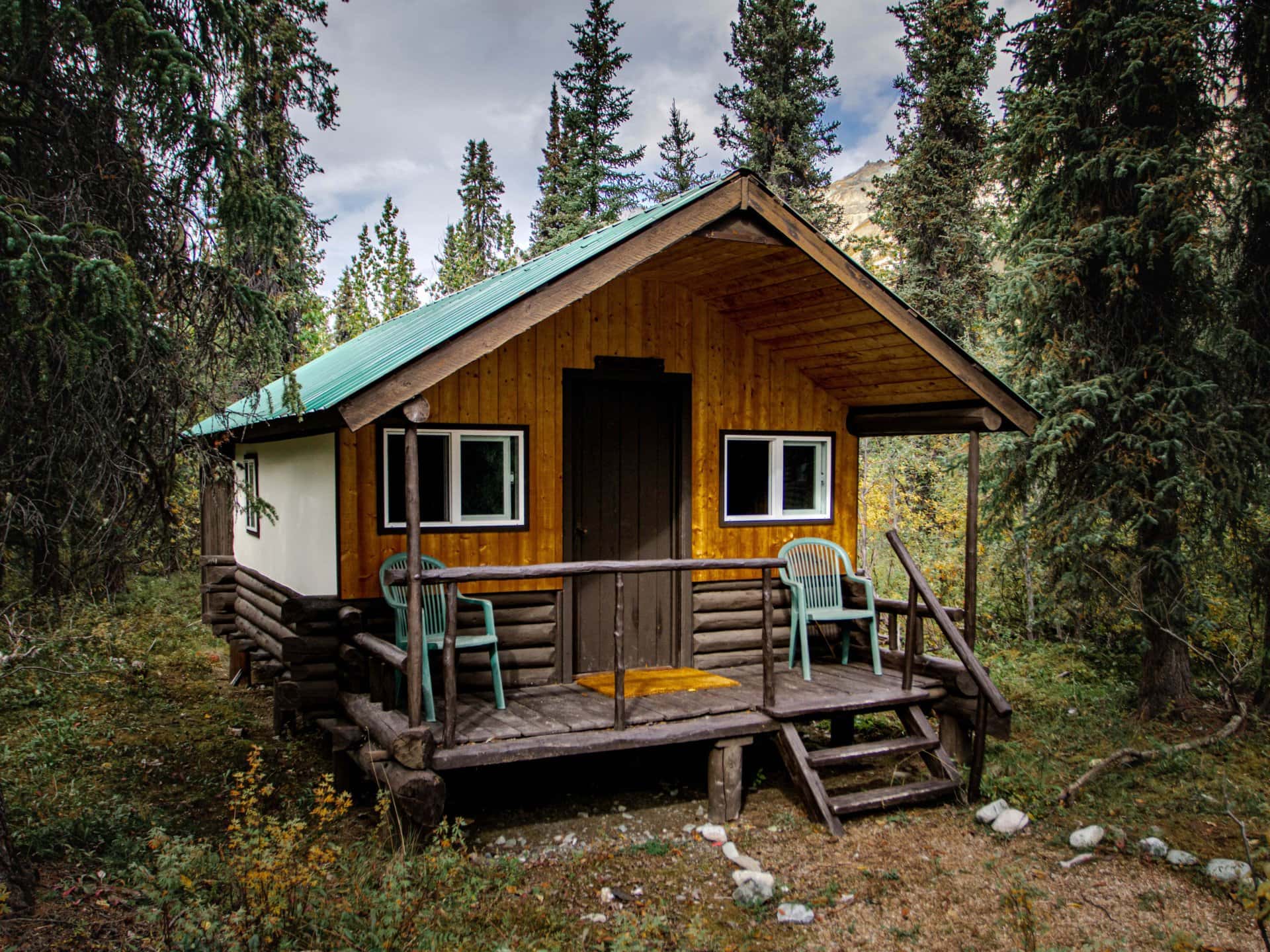 wolf cabin alaska wood river lodge