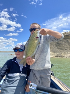 Smallmouth Bass Fort Peck Lake Montana Missouri River Breaks Wolf Creek Ranch