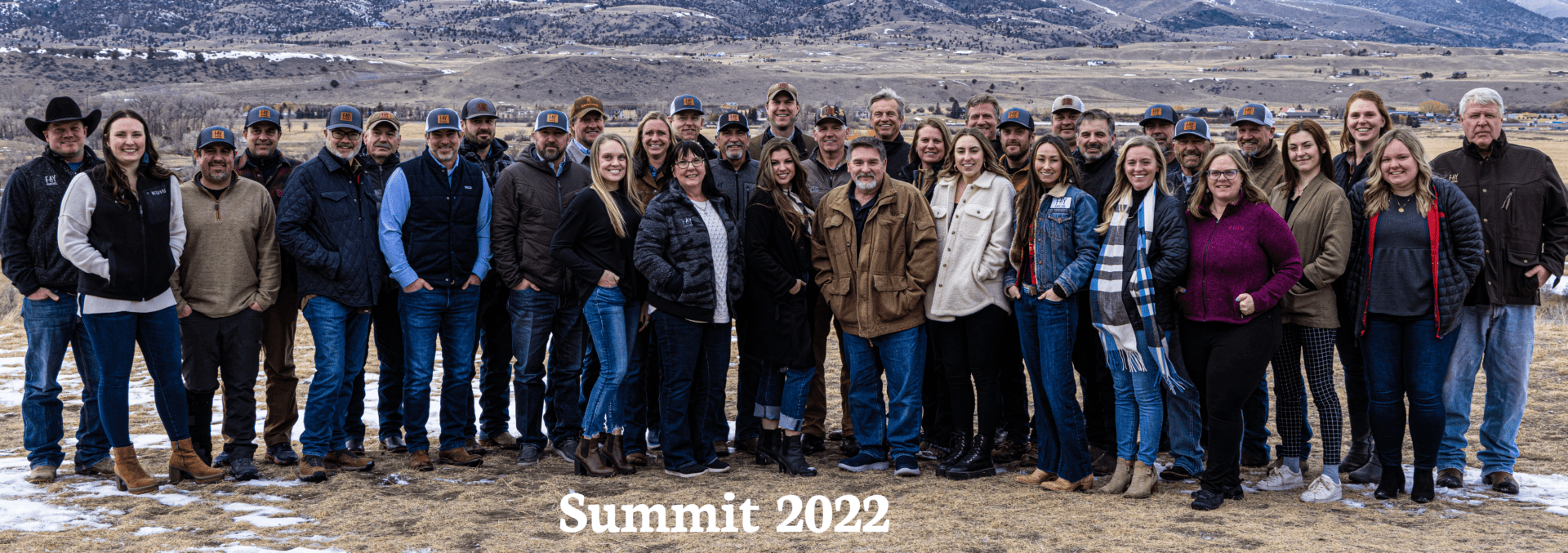 group photo fay ranches summit 2022