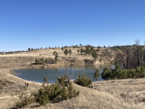 Reservoir Montana Missouri River Breaks Square Butte Ranch