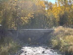 brackett creek bridge montana leffingwell ranch