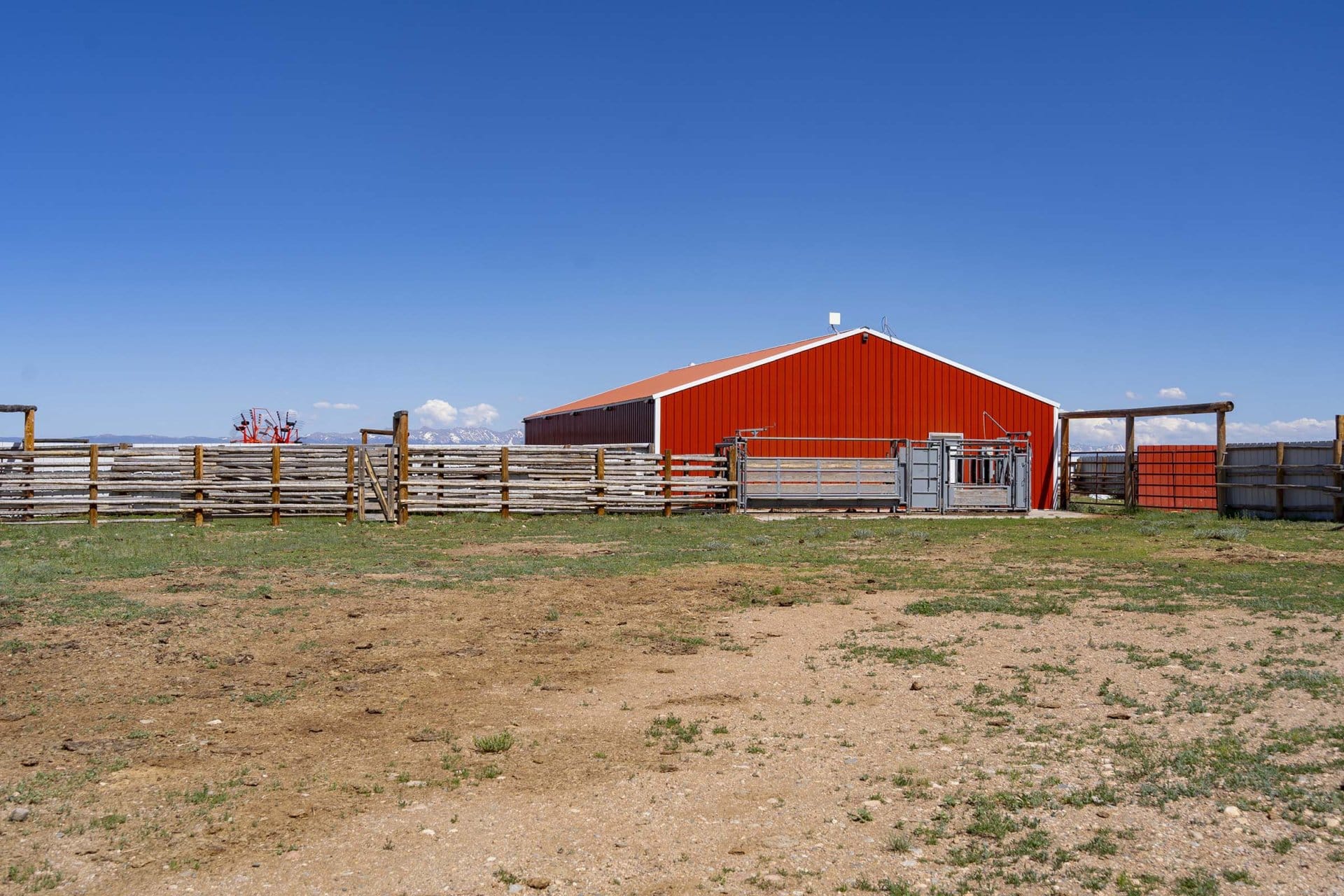 red barn colorado north fork river ranch