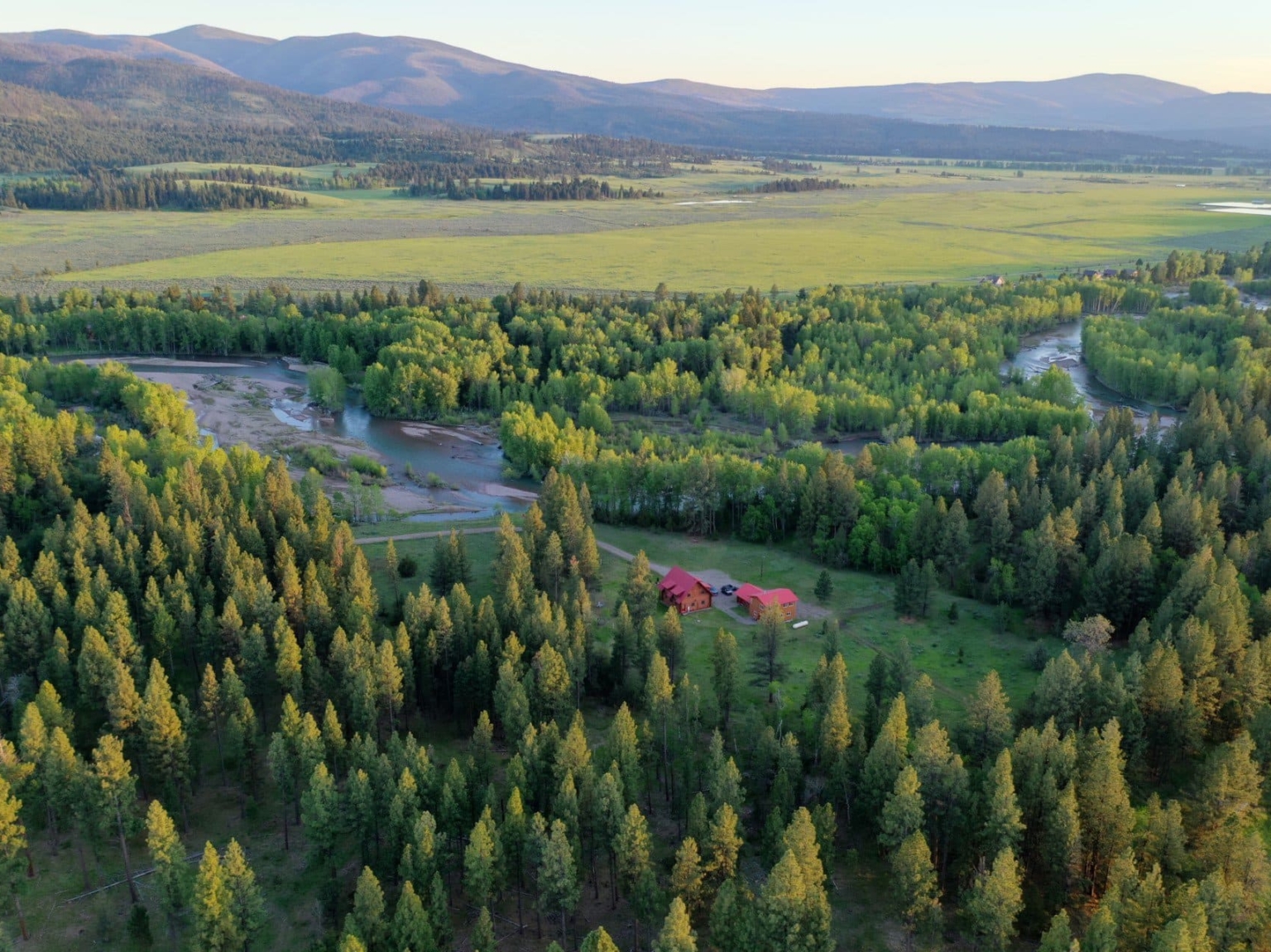Blackfoot River Retreat Lincoln Montana Fay Ranches