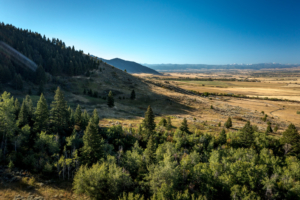 aerial ridge montana aspen ridge