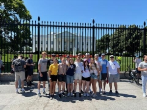 students visit DC spring