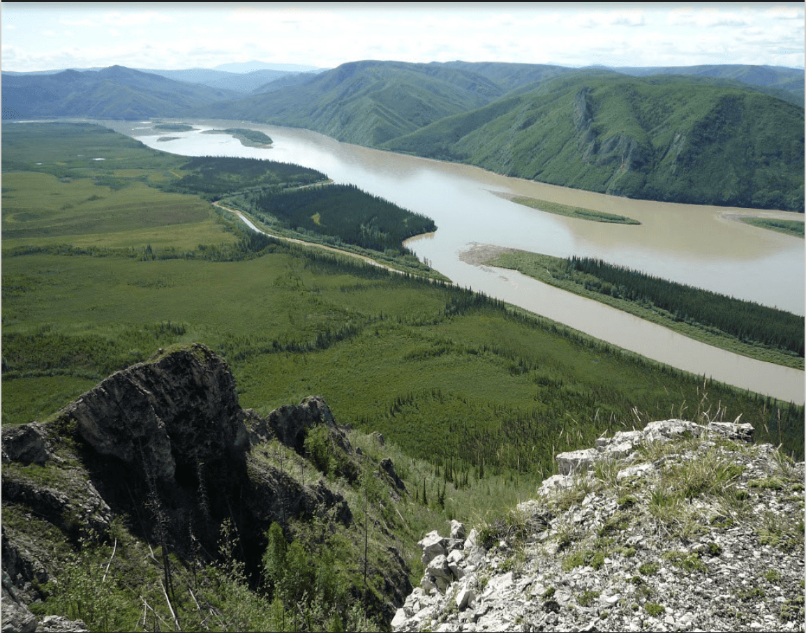 Yukon river alaska woodchopper gold claim - photo by NPS