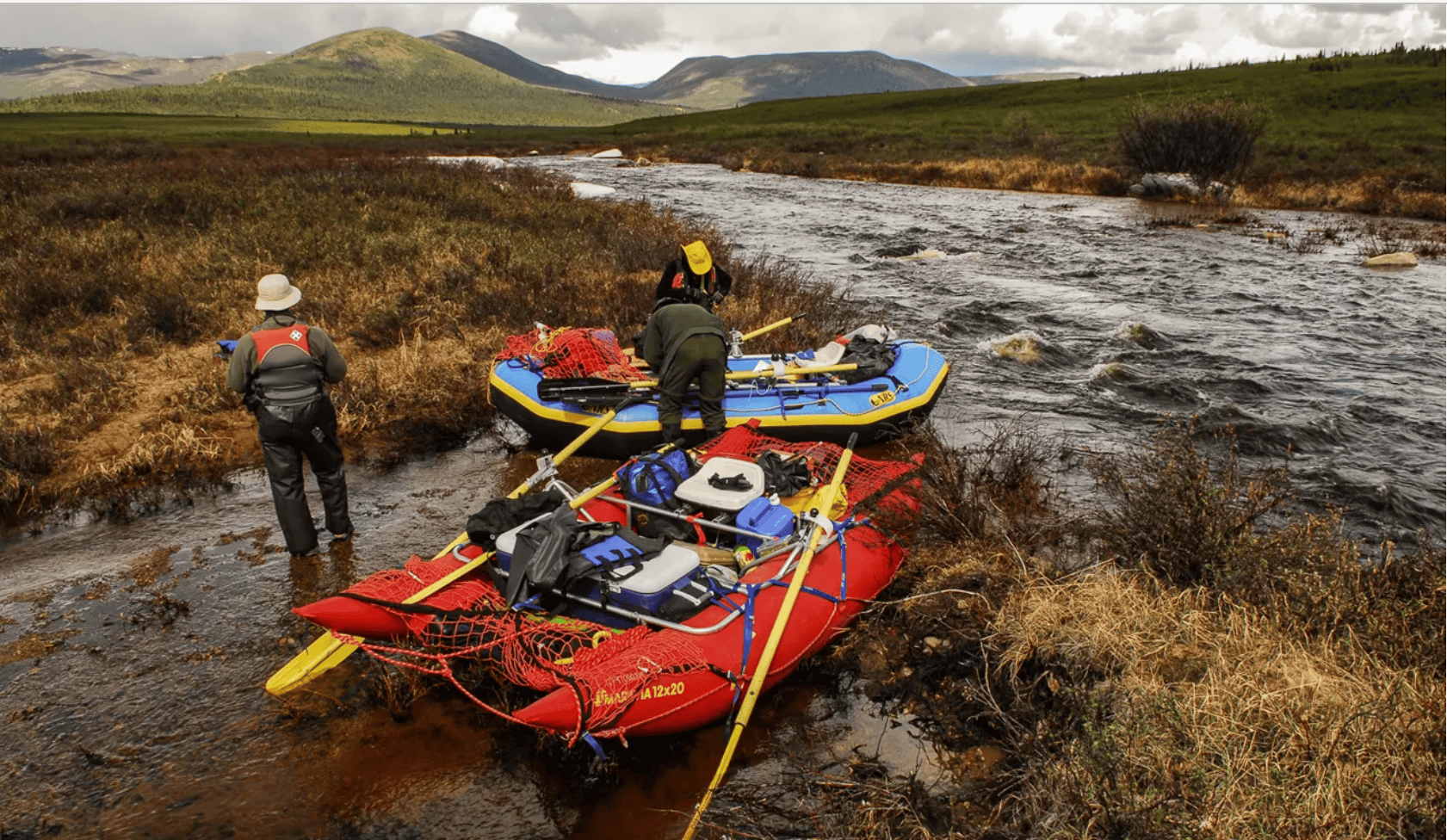 floating the river alaska woodchopper gold claim - photo by NPS Josh Spice