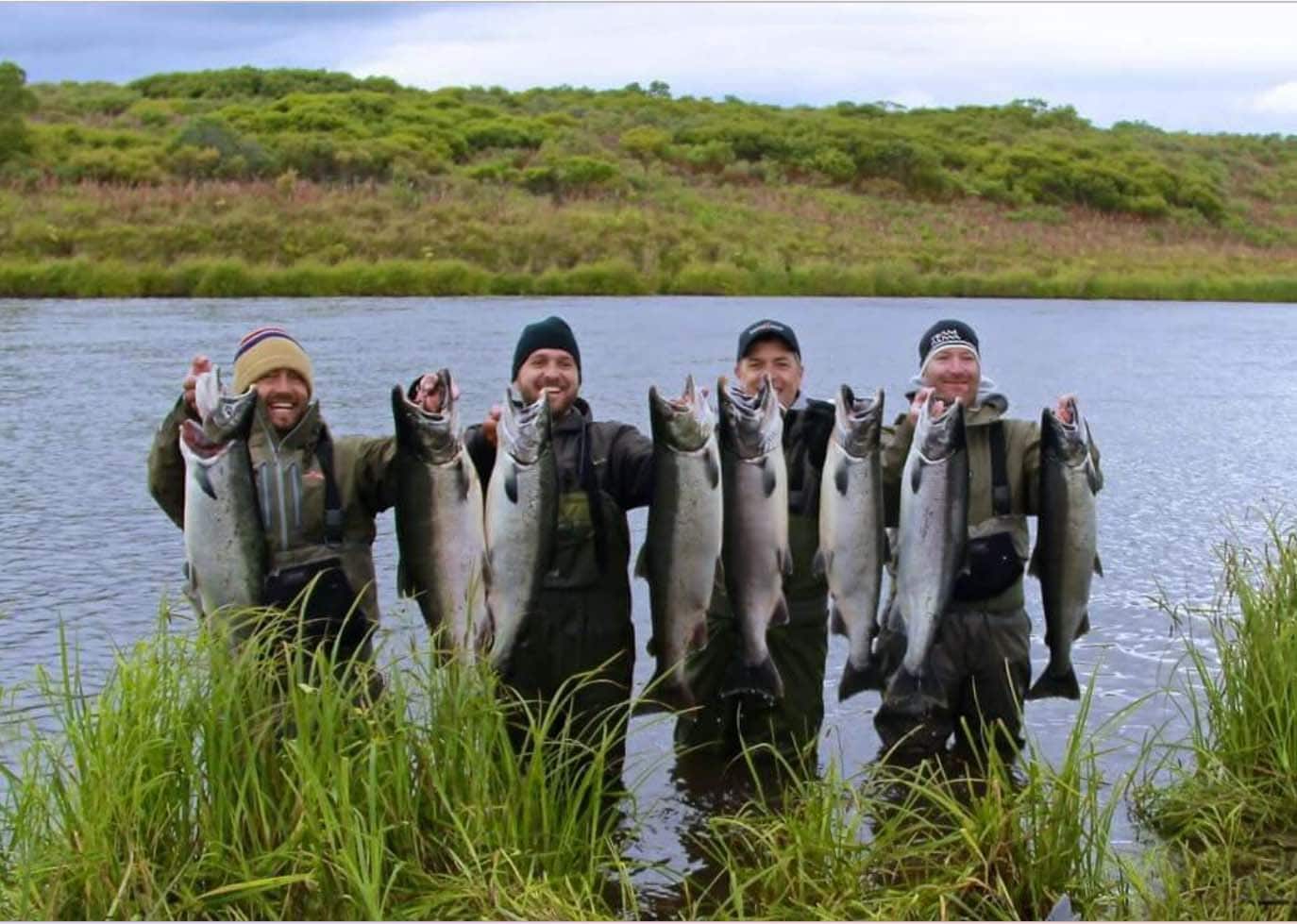 fish everyone alaska kodiak lodge