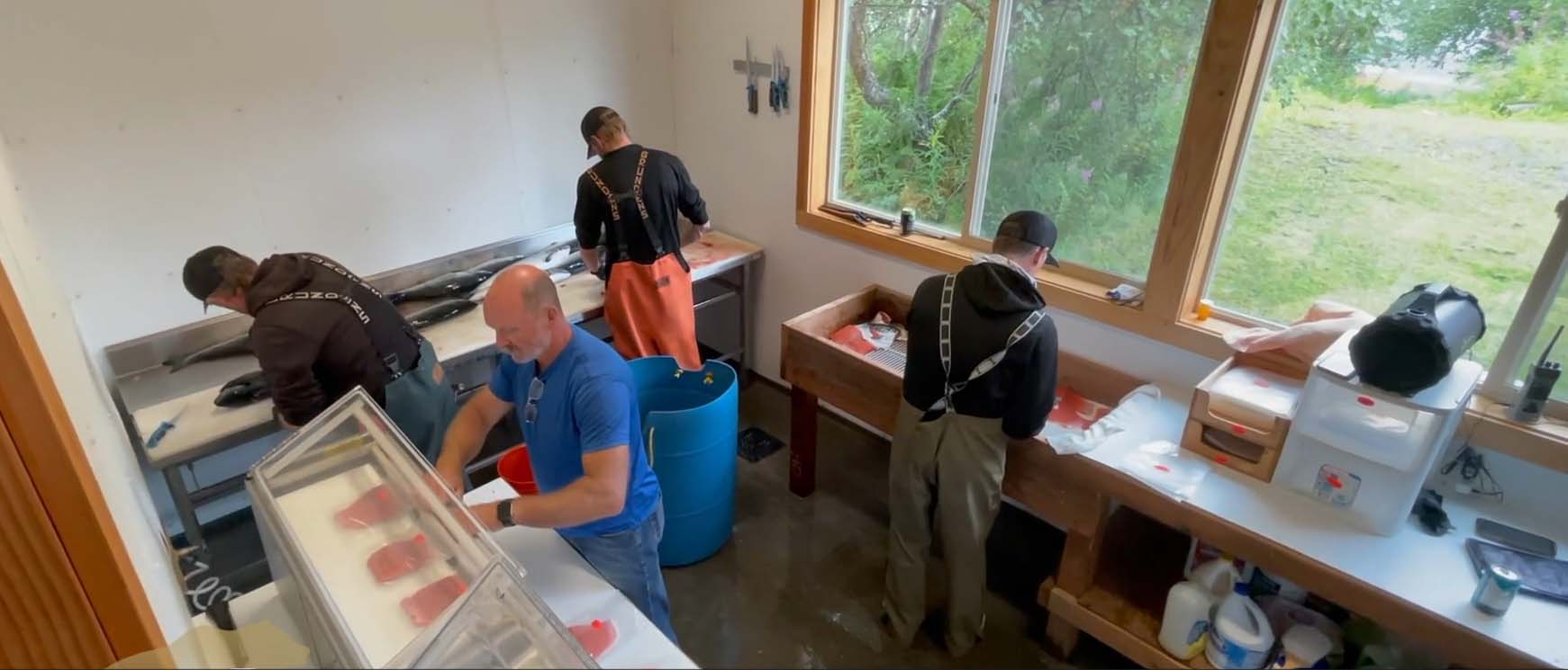 fish processing interior alaska kodiak lodge