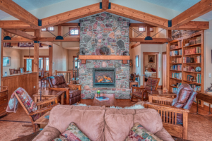 living room montana smith lake overlook