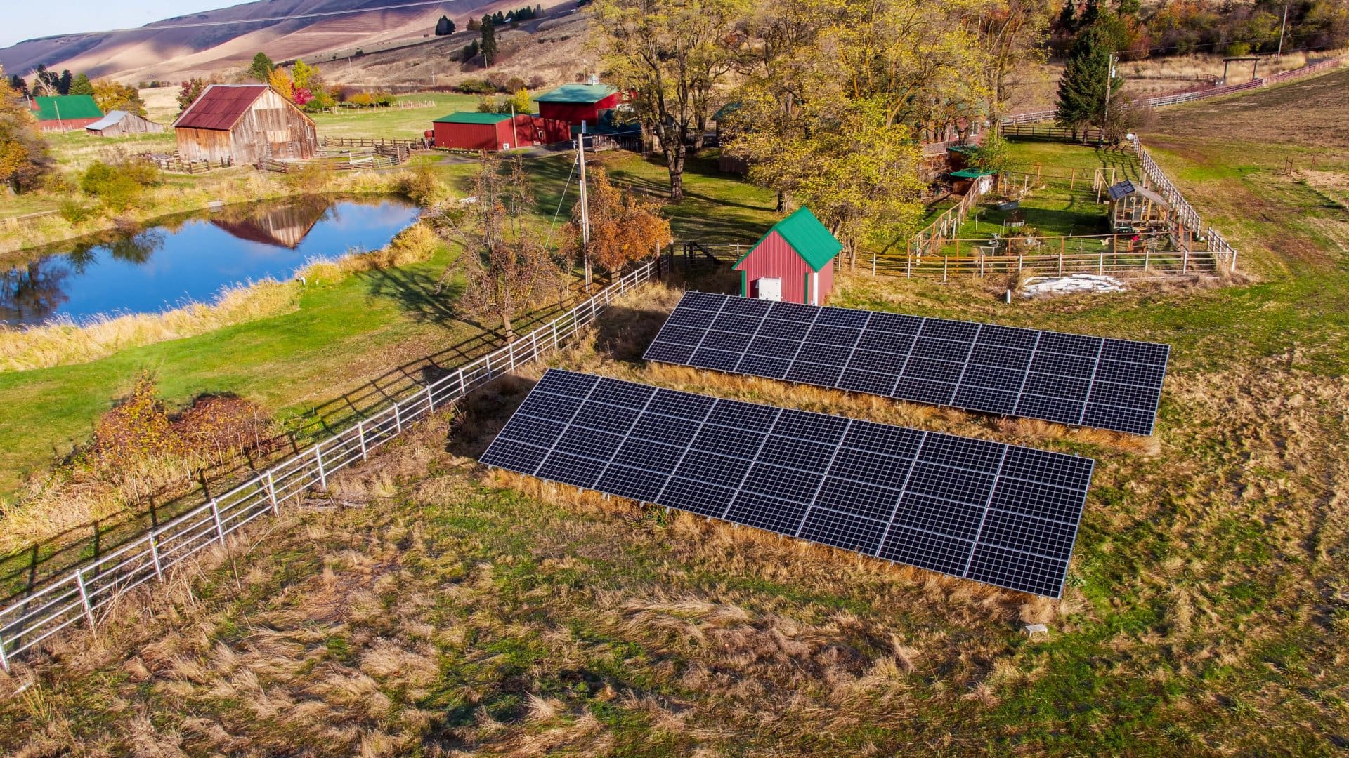 solar panels washington touchet river ranch