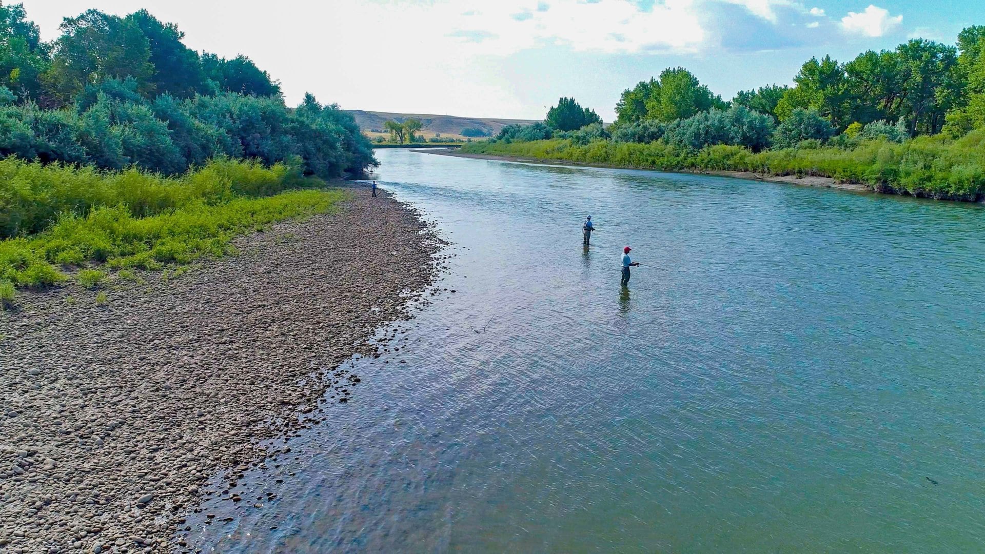 fly fishing clarks fork montana happy hunting grounds
