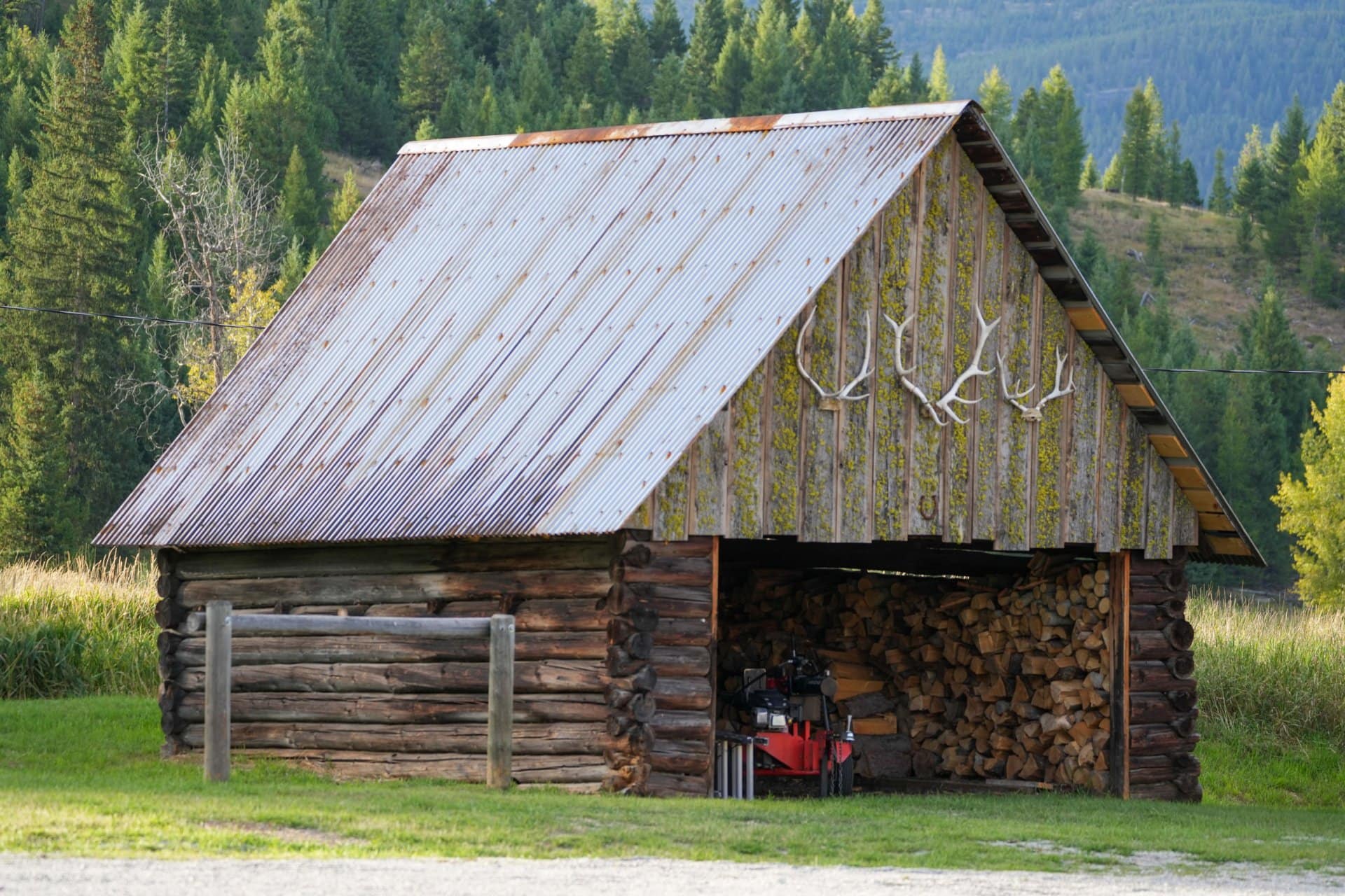 woodshed close montana browns meadow ranch