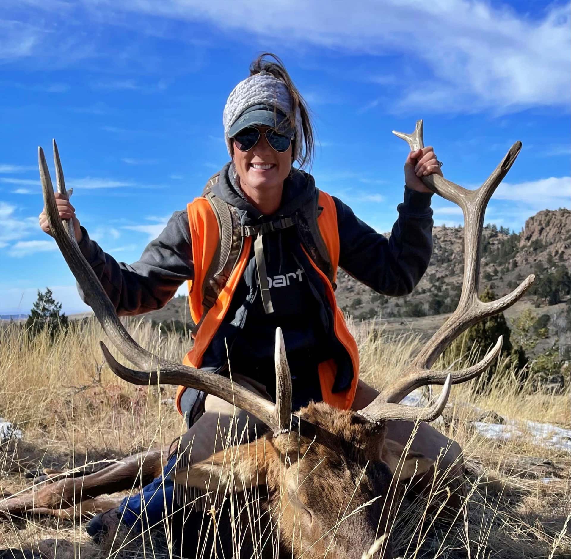 trophy elk hunting wyoming thieves den ranch