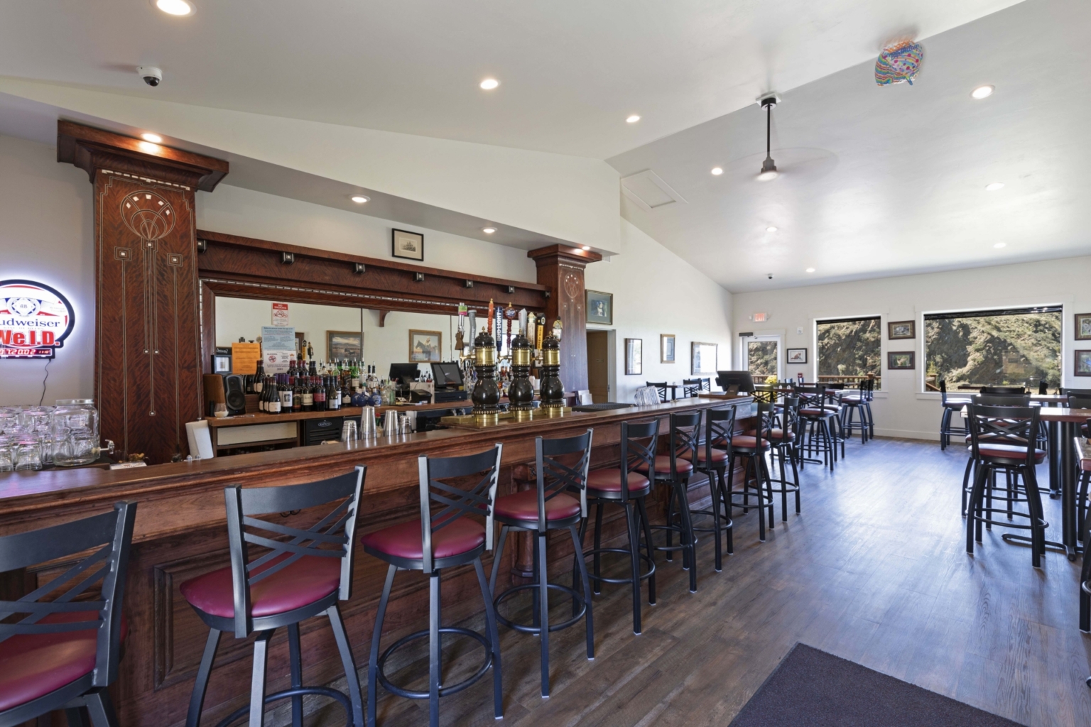 LaHood Park Steakhouseon the Jefferson River Cardwell Montana Fay