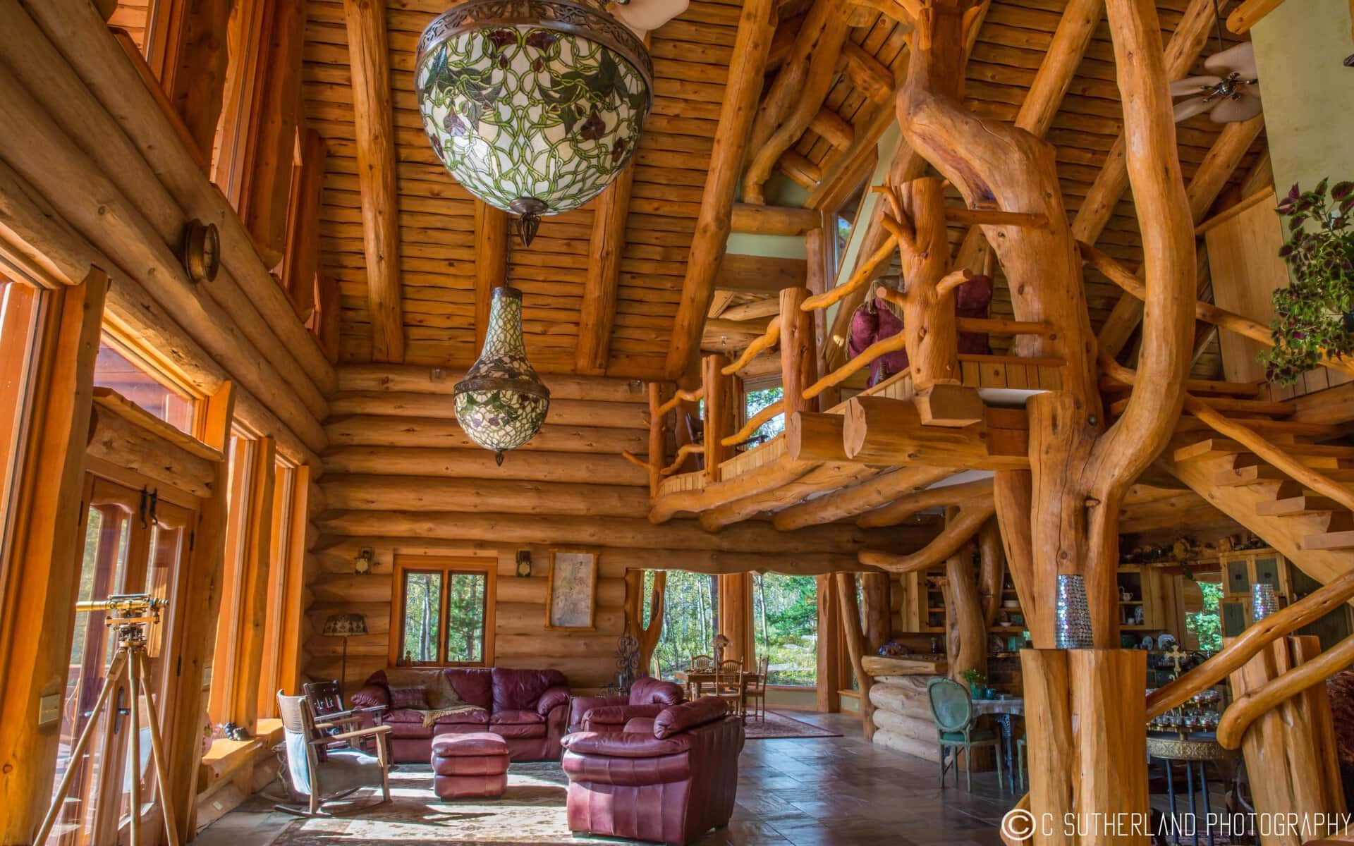 Tower downstairs bc canada eye of the grizzly luxury retreat