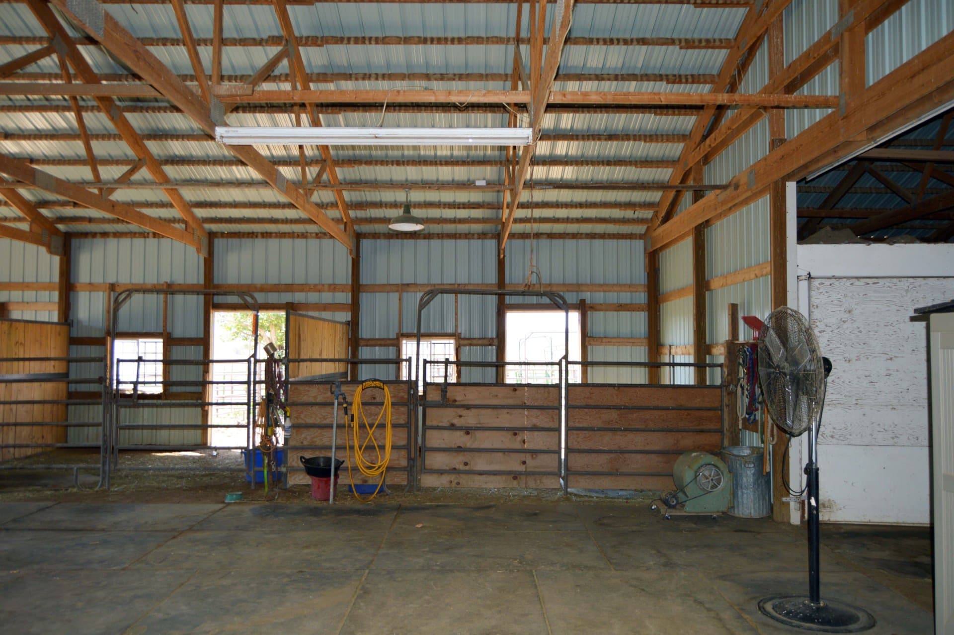 stalls in north barn colorado zoes ranch