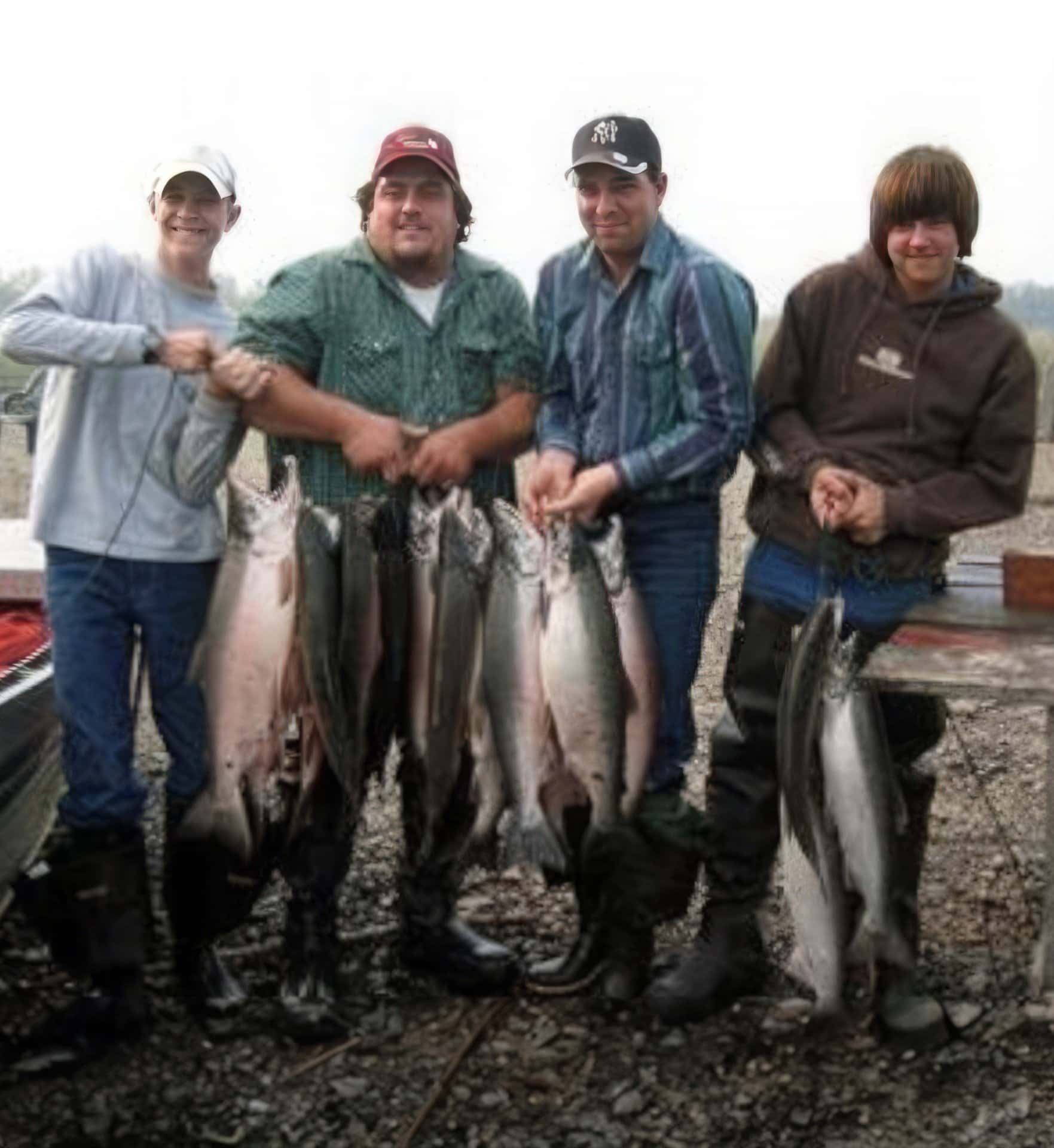 salmon fishing catch alaska aniak