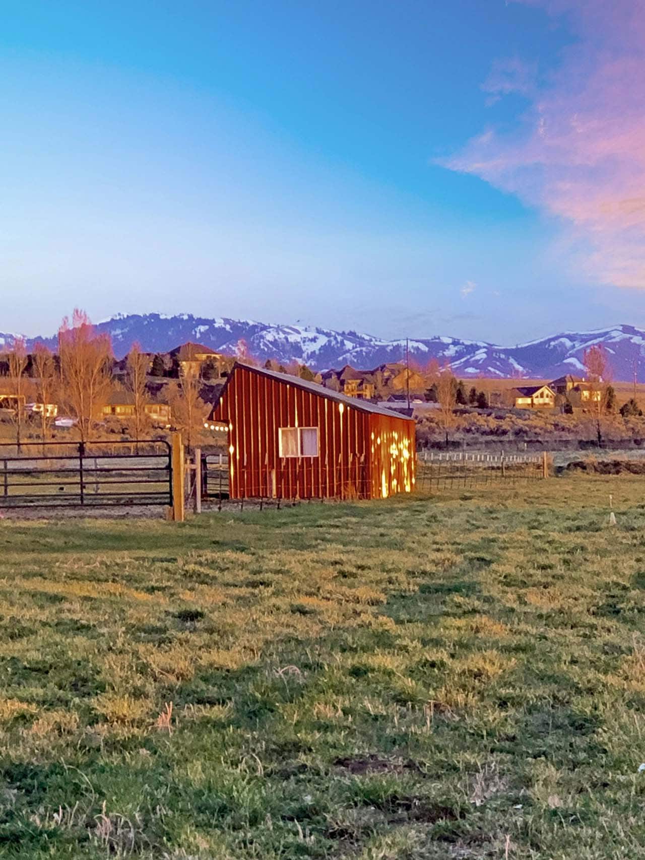 Spring Mountain Views Idaho Sleeping Deer Ranch