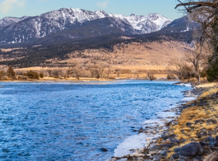 montana fly fishing property for sale yellowstone riverbend