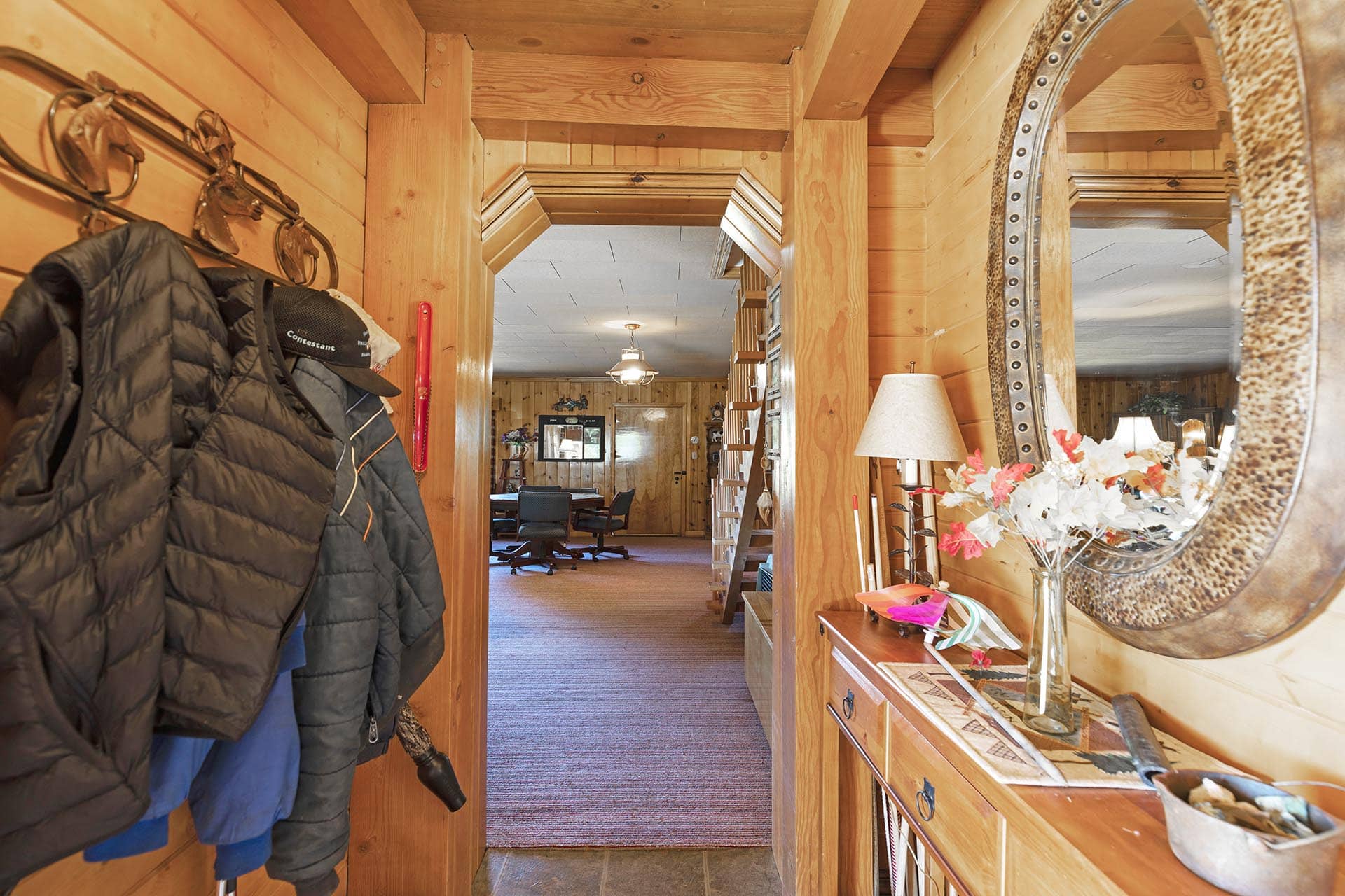 entry hall montana big hole river ranch