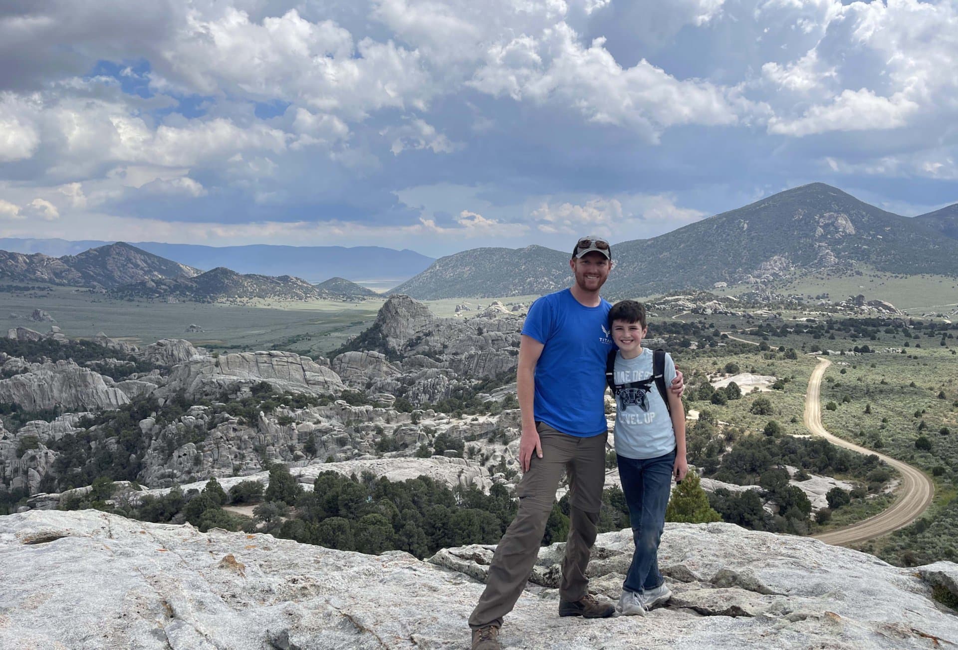 steve atkinson utah agent family hiking