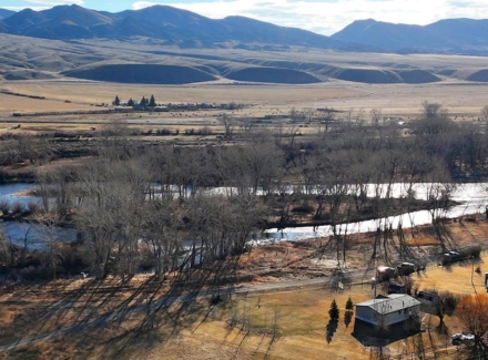 montana waterfront property for sale Big Hole River Escape