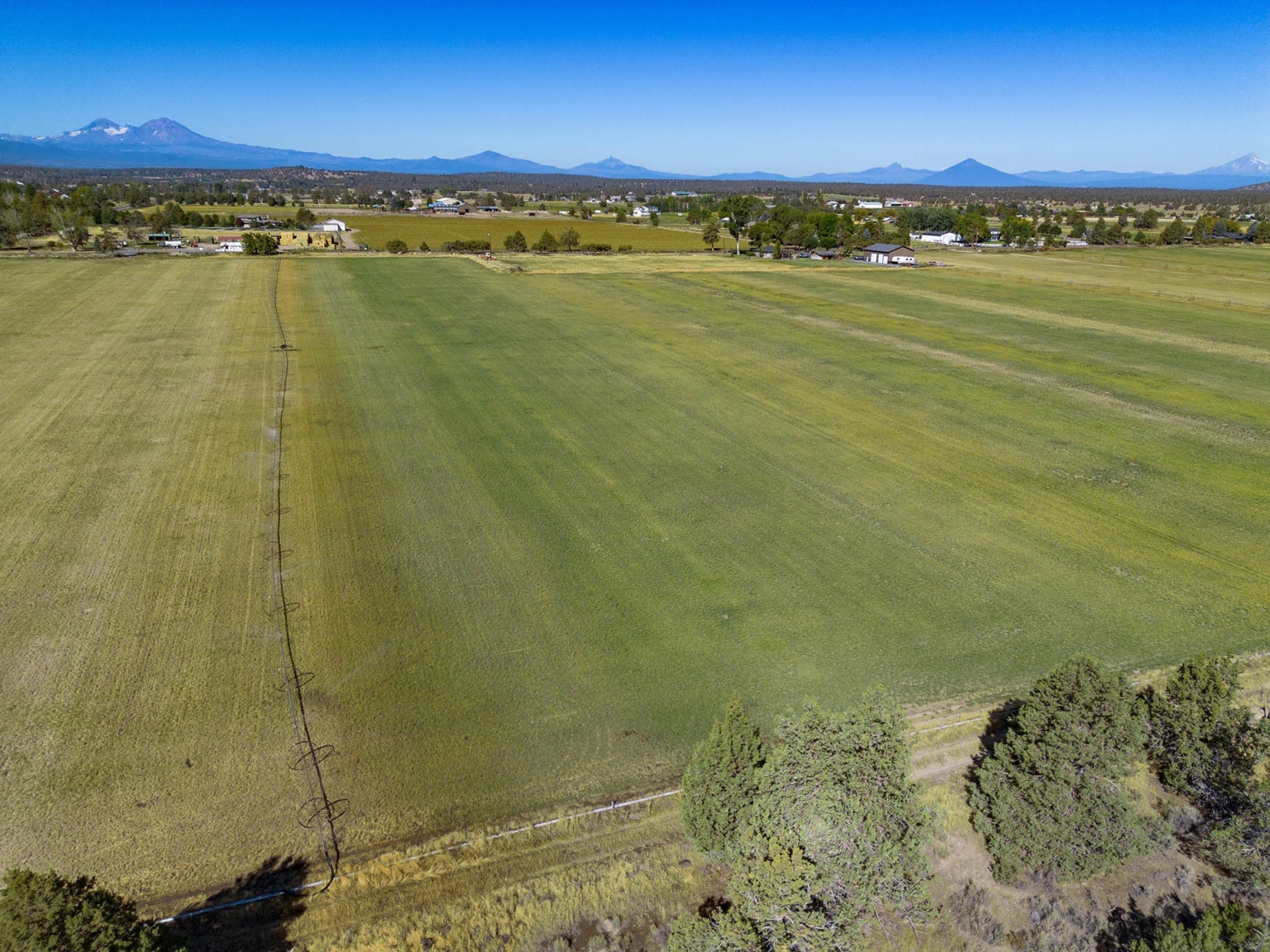 White Rock Loop Farm Field Tumalo Oregon Fay Ranches