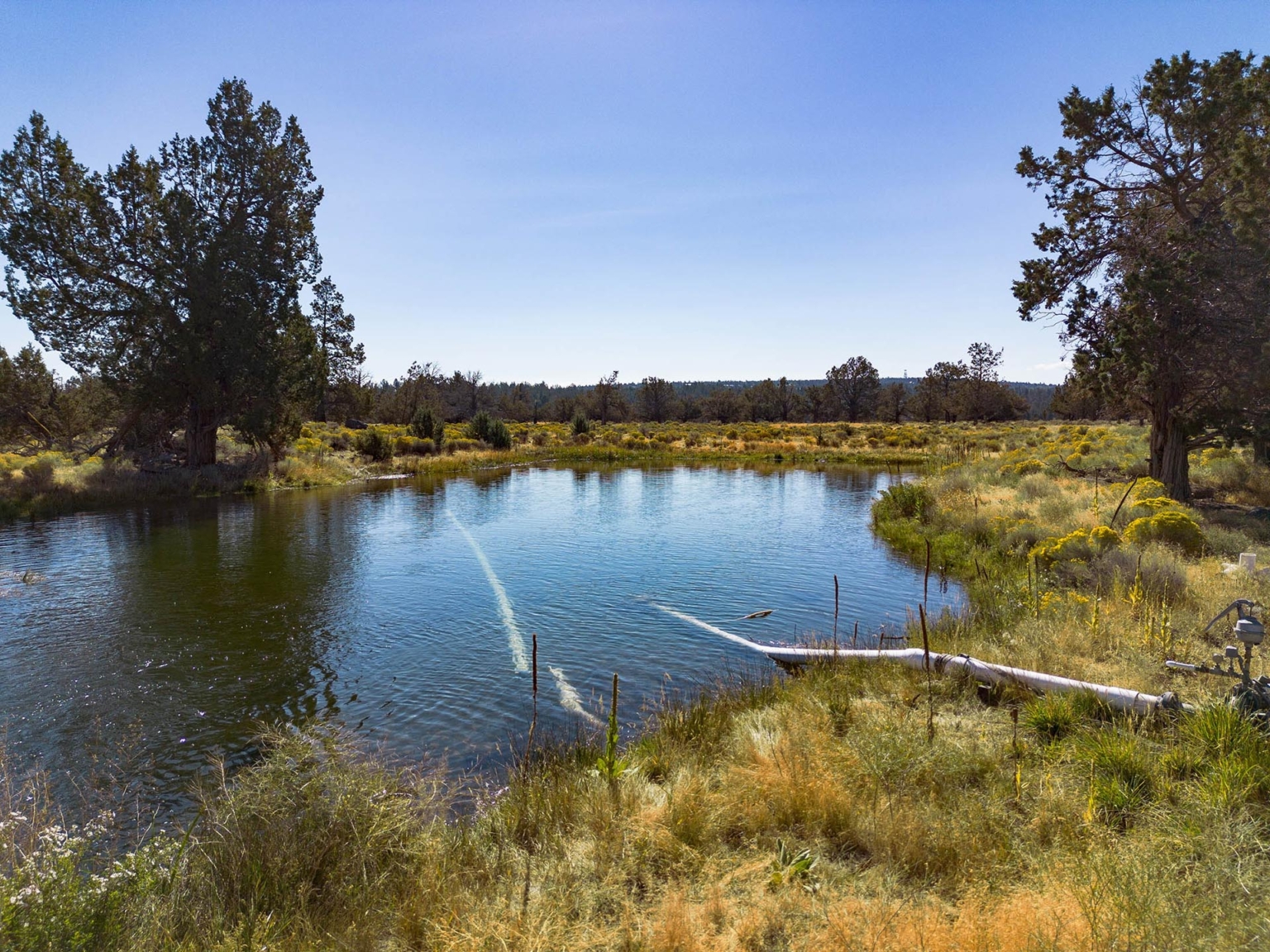 White Rock Loop Farm Field Tumalo Oregon Fay Ranches