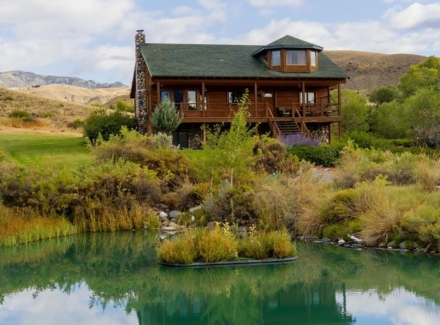 wyoming land with homes for sale Jim Creek Retreat