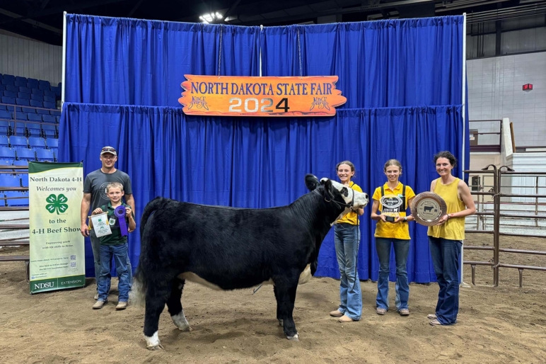 Bridget Bullinger North Dakota broker proud mom at state fair