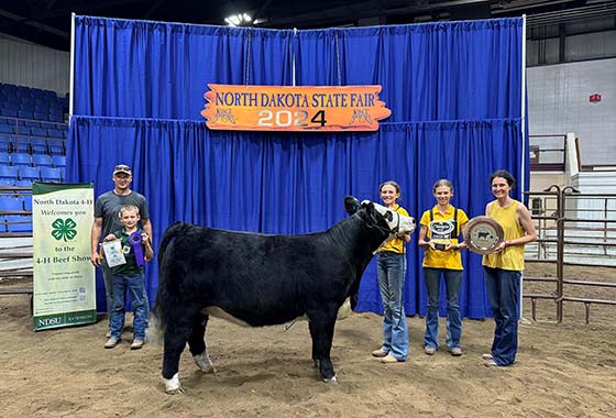 Bridget Bullinger North Dakota broker proud mom at state fair